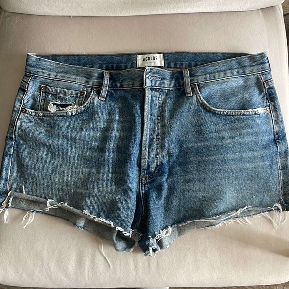 Agolde jean shorts